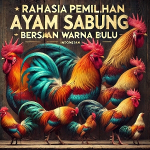 Rahasia Pemilihan Ayam Sabung Berdasarkan Warna Bulu